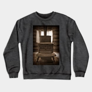 The Stove In The Cabin Crewneck Sweatshirt